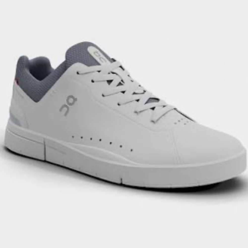 On The Roger White and Gray Sneakers